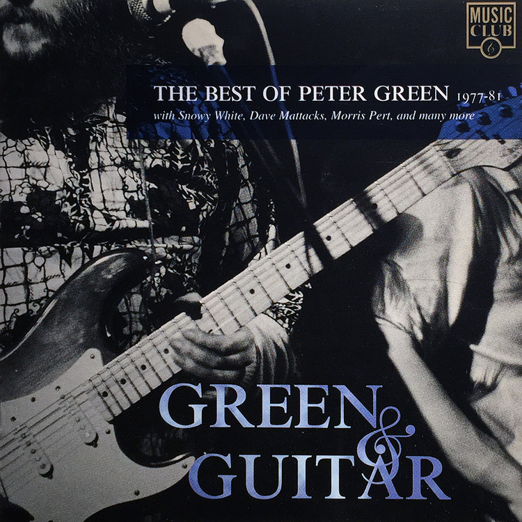 green & guitar
